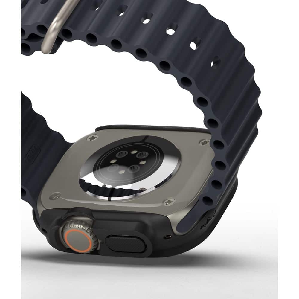 RINGKE Slim 2-pack Apple Watch Ultra 1 / 2 (49 mm) διαφανές & ματ μαύρο 8