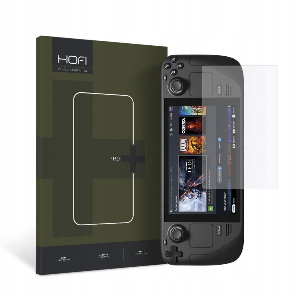 Hofi tempered glass pro+ steam deck / oled clear