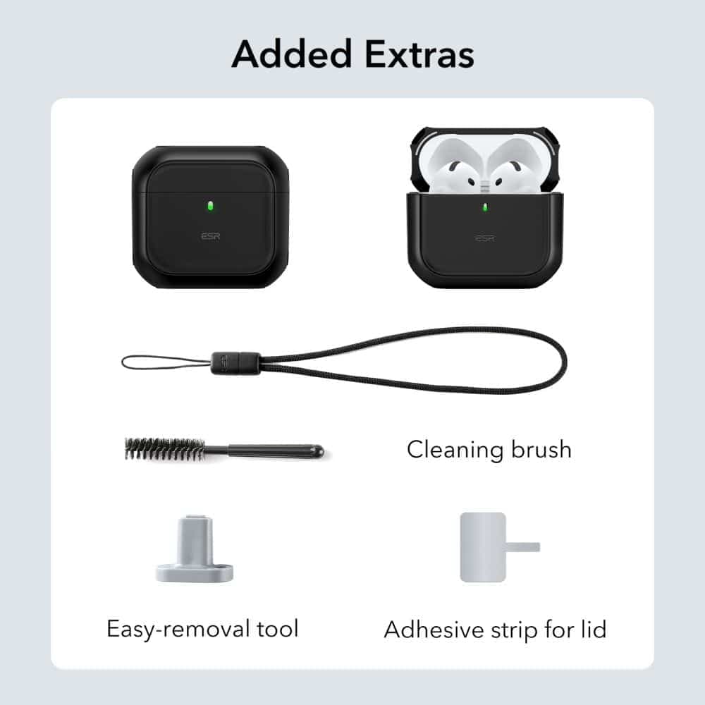 ESR Orbit Halolock MagSafe Apple AirPods 4 μαύρο 8
