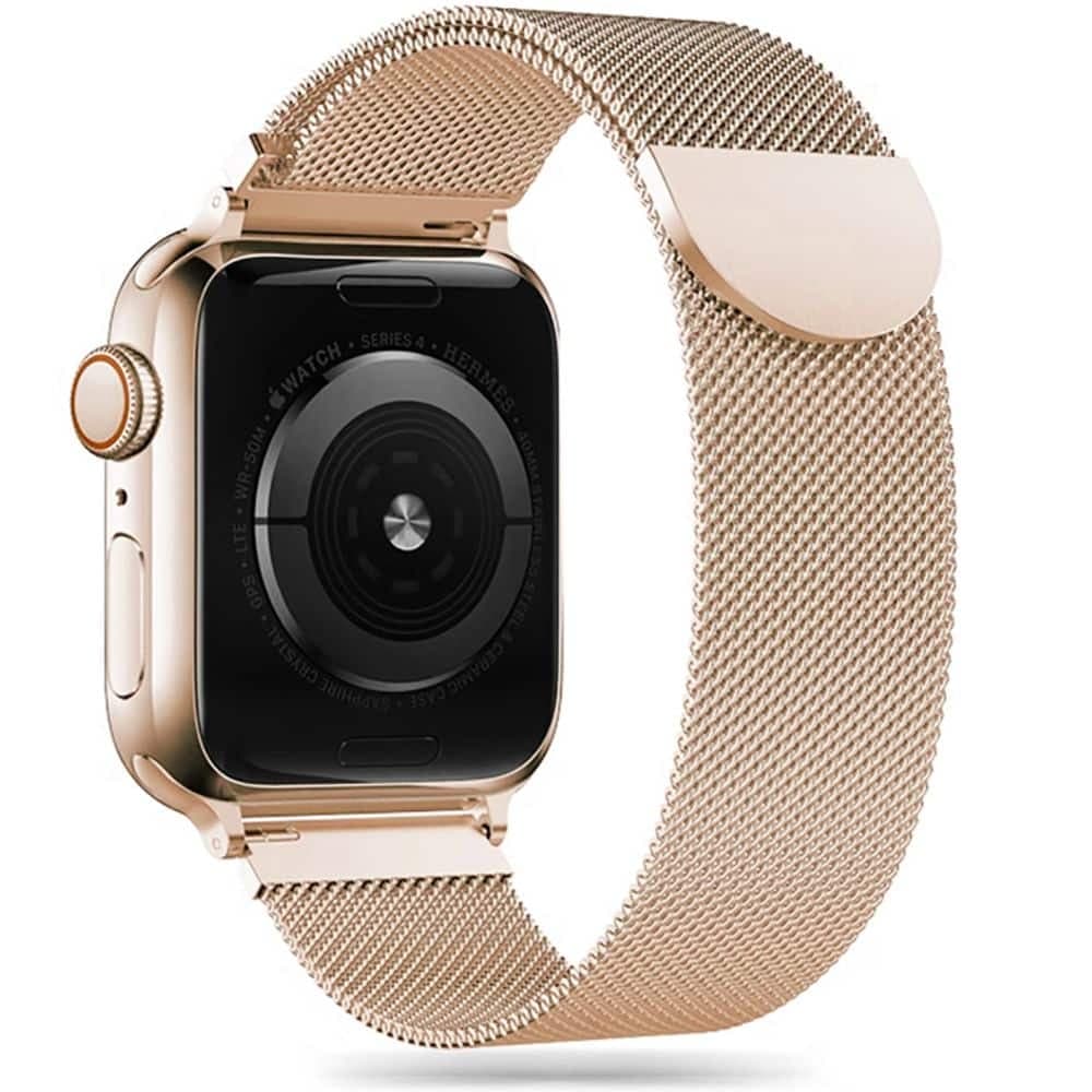 TECH-PROTECT MILANESEBAND - θήκη για Apple Watch 6 / 7 8 9 10 SE Ultra 1 2 - Χρυσό