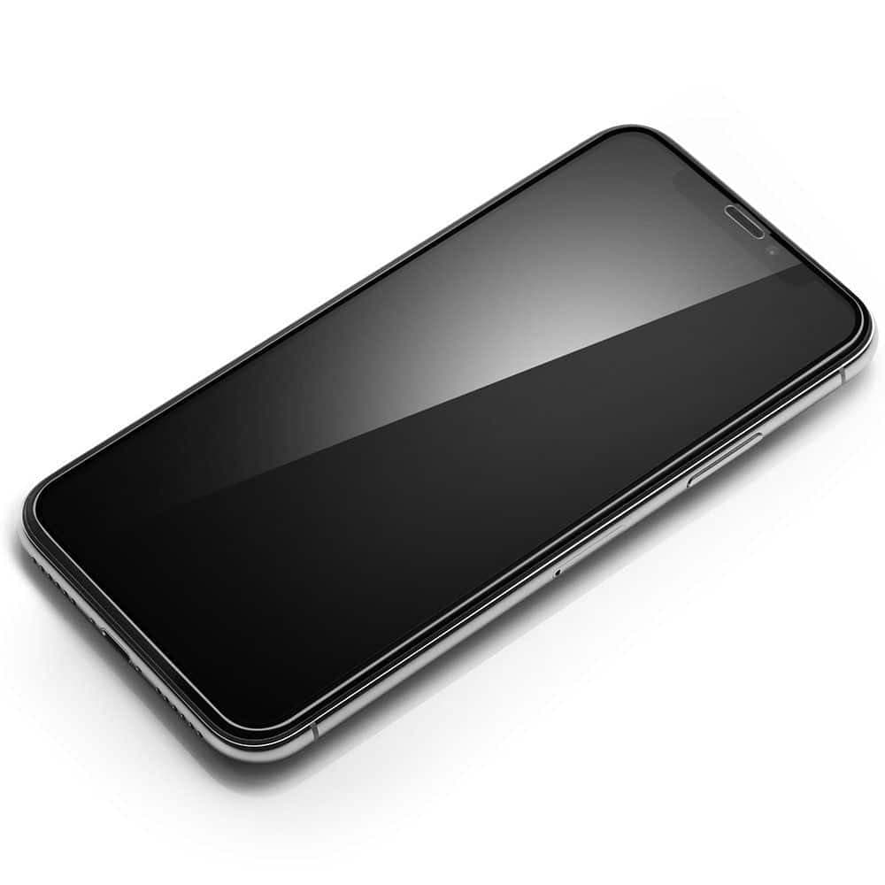 Spigen Glass FC iPhone X / XS / 11 Pro μαύρο 2