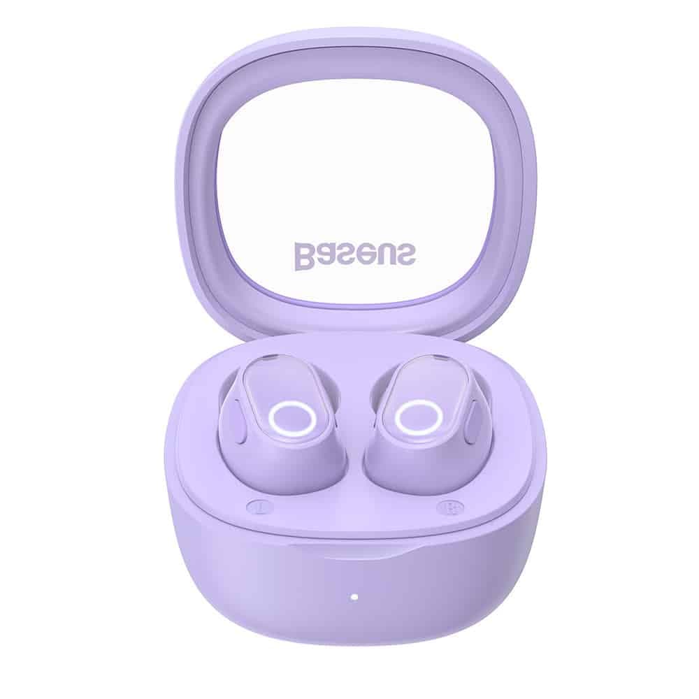 Baseus - Ασύρματα Ακουστικά Bowie WM02 (NGTW180005) - TWS με Bluetooth 5.3 - Μωβ