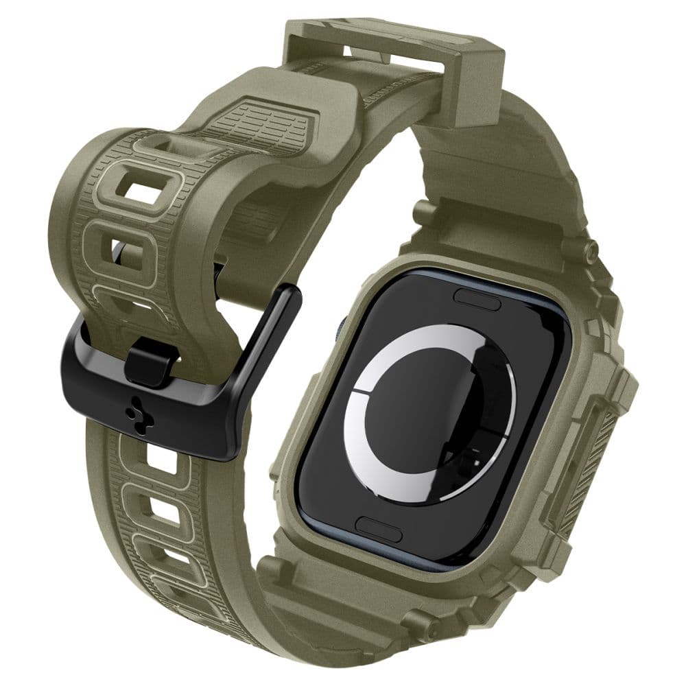Spigen Rugged Armor Pro - θήκη για Apple Watch 10 / 11 - Κίτρινο 10