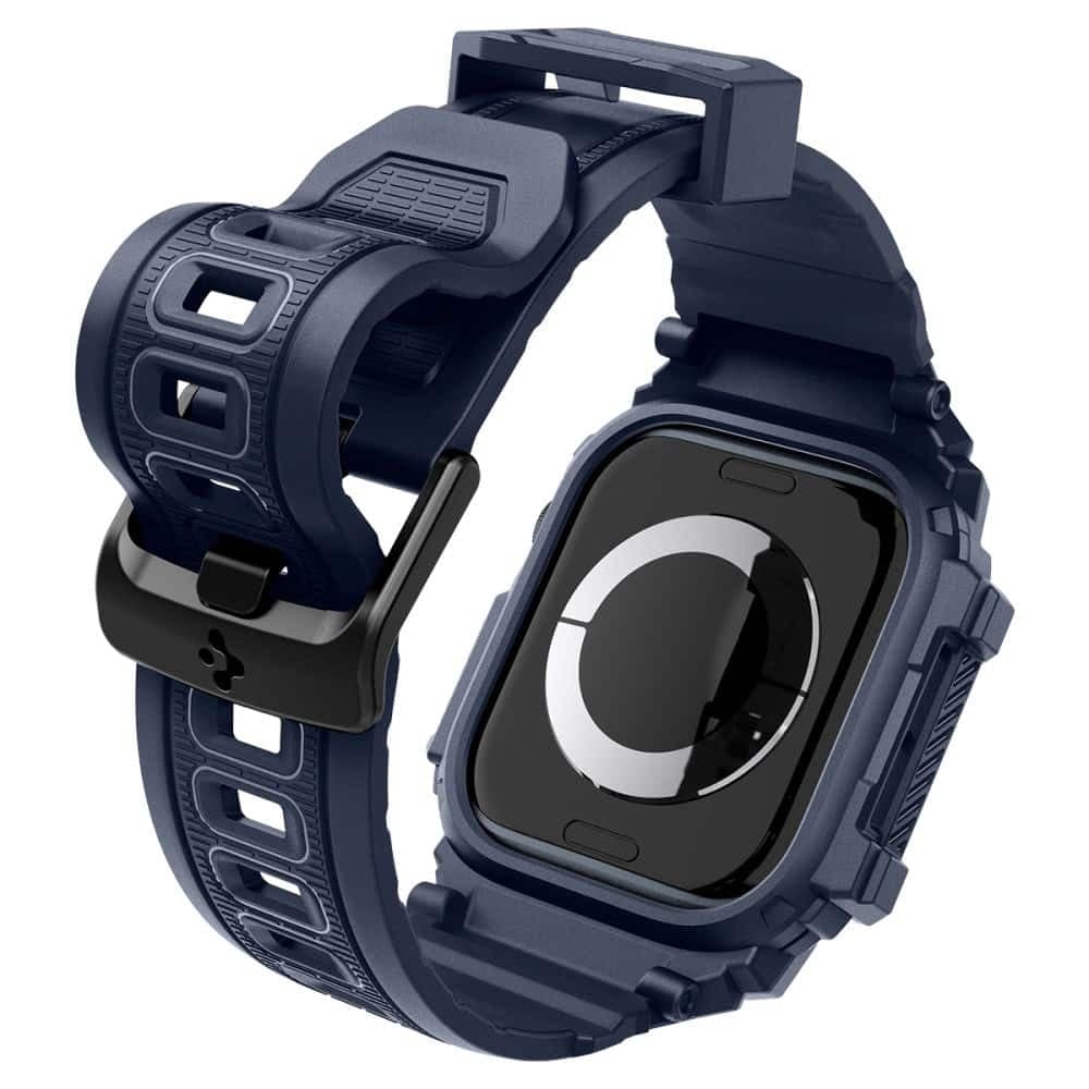 Spigen Rugged Armor Pro - θήκη για Apple Watch 10 / 11 - Μπλε 10