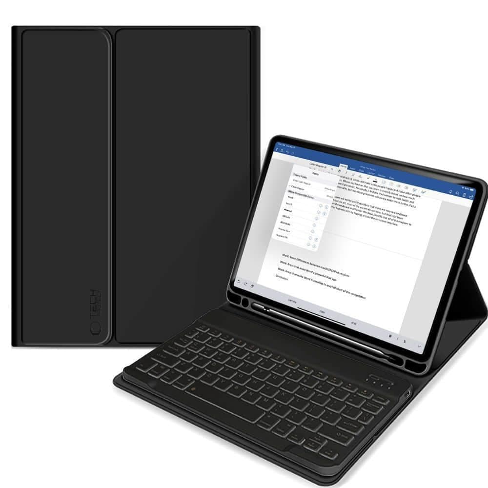 Tech-Protect SC Pen + Keyboard iPad 10.9” 10 / 2022 / 11” 11 / 2025 μαύρο