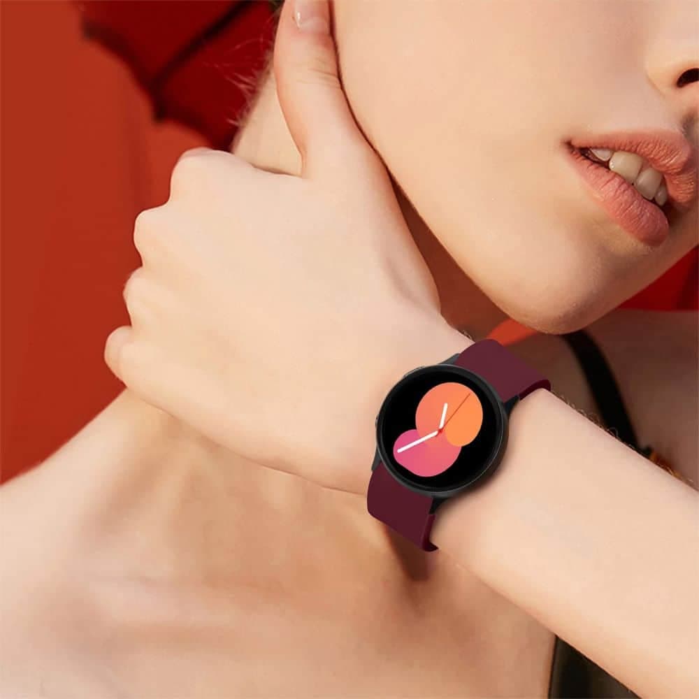 TECH-PROTECT Iconband - θήκη για Samsung Galaxy Watch 4 / 5 Pro 6 7 FE - Μπορντό 7