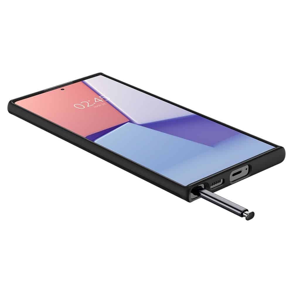 Spigen Thin Fit - θήκη για Samsung Galaxy S22 Ultra - Μαύρο 10
