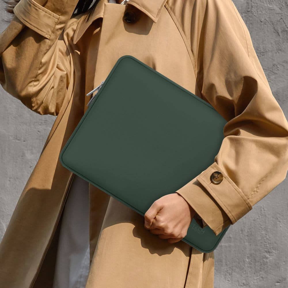 Tech-Protect Neoslim laptop 15-16 σκούρο πράσινο 9