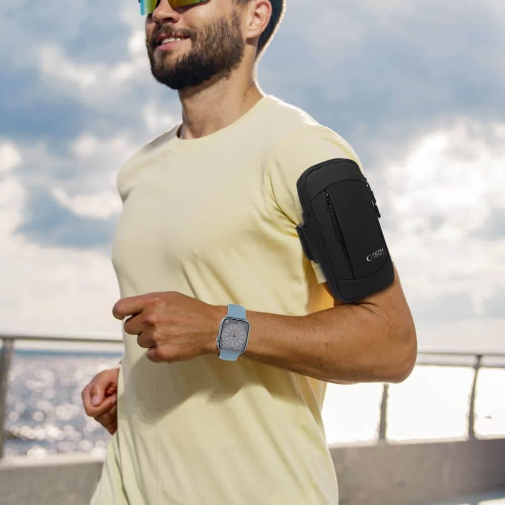 Tech-Protect M6 αθλητική θήκη βραχίονα μαύρη 10