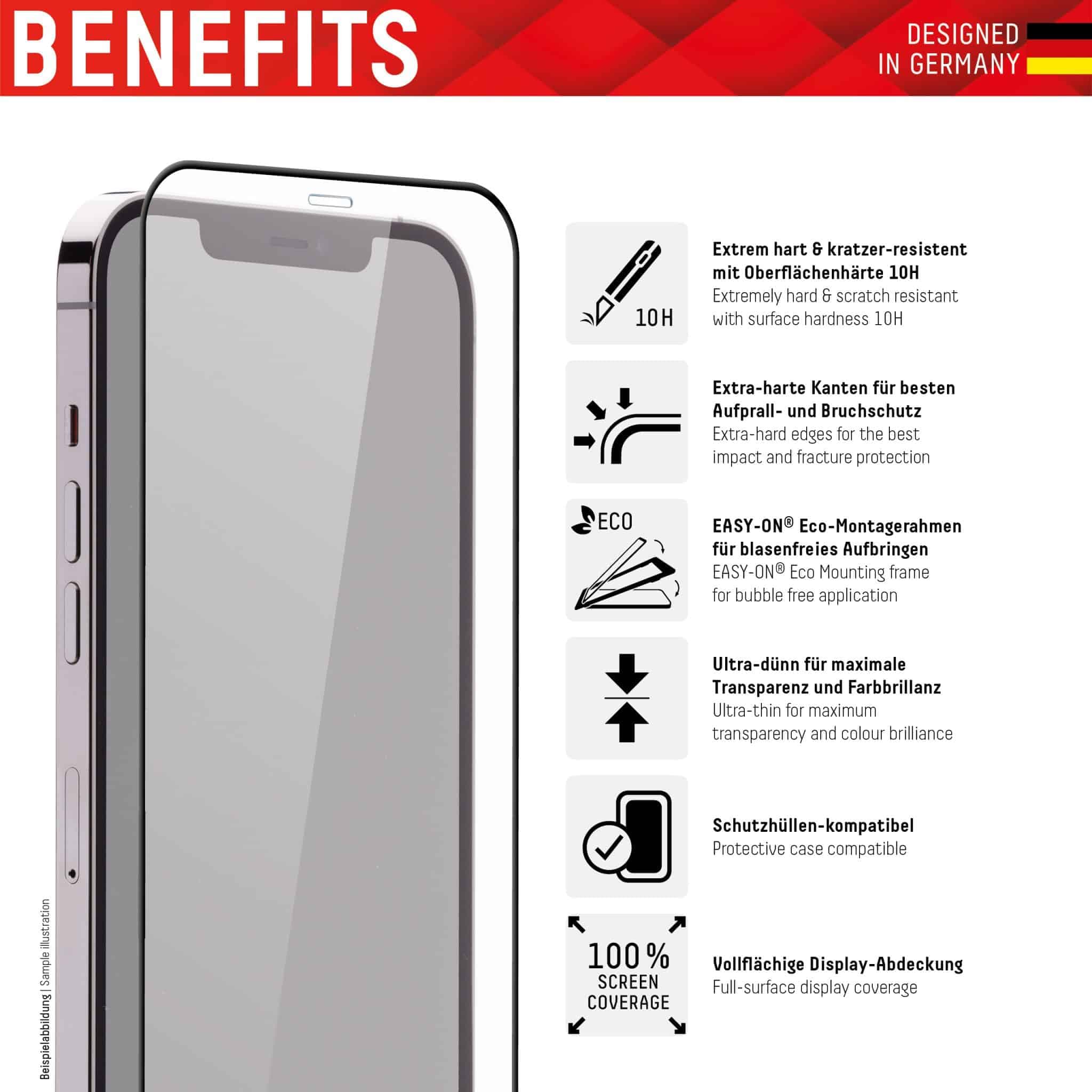 Displex Προστασία Οθόνης για iPhone XR / iPhone 11 - Real Glass Full Cover 2