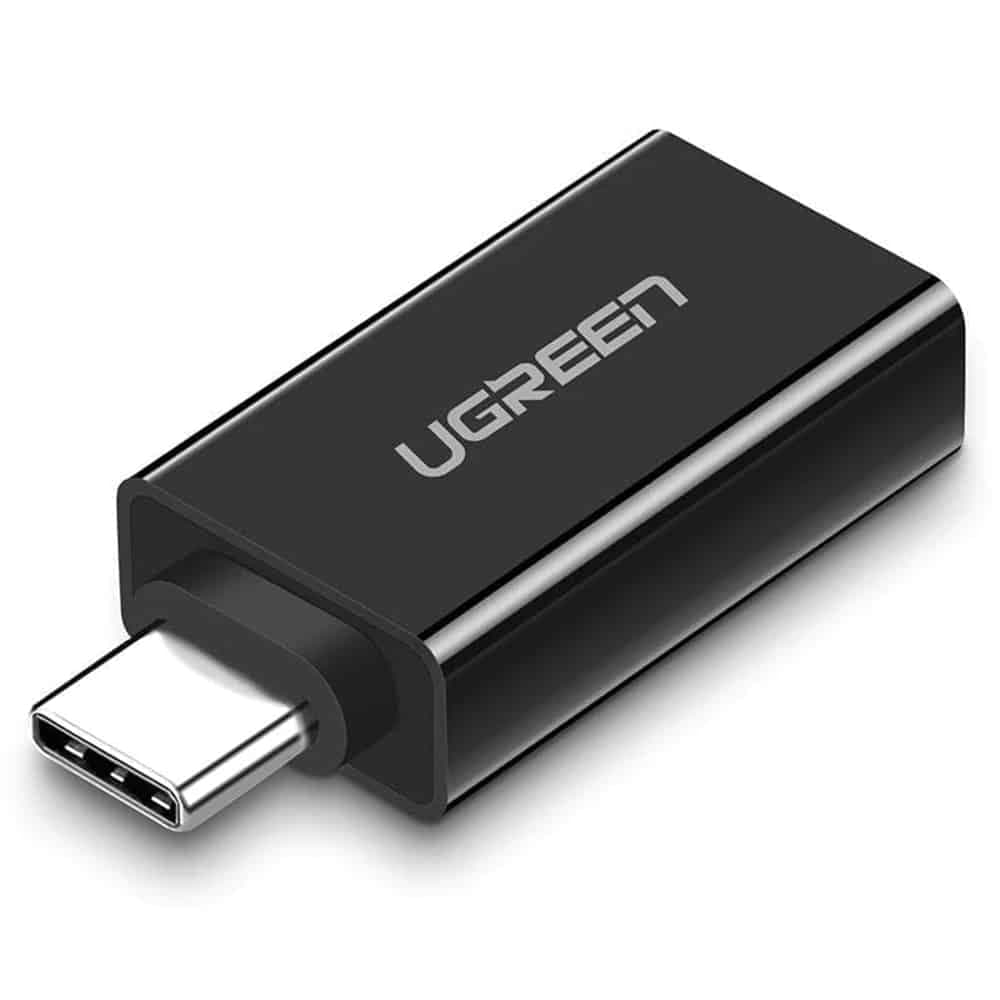 Ugreen USB 3.0 σε Type-C 5Gbps OTG αντάπτορας - Μαύρος