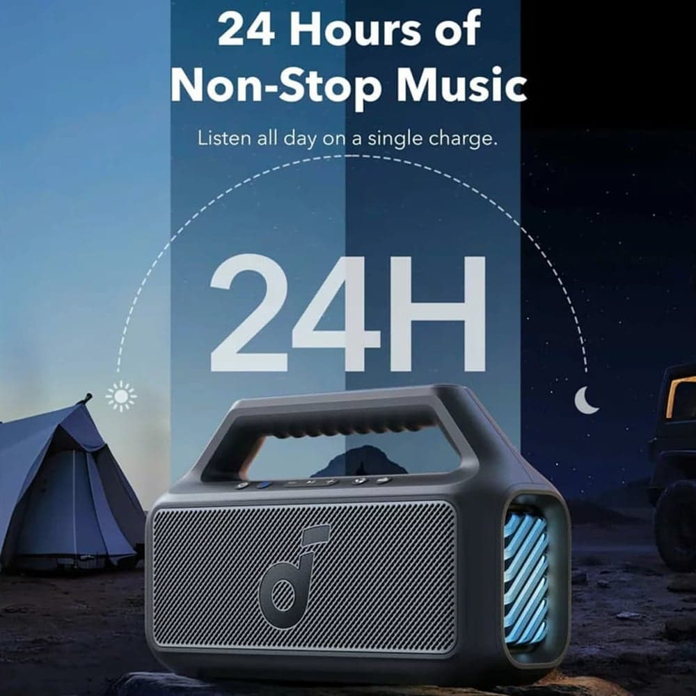Anker Soundcore Boom 2 (A3138011) - ασπρόμαυρο 2