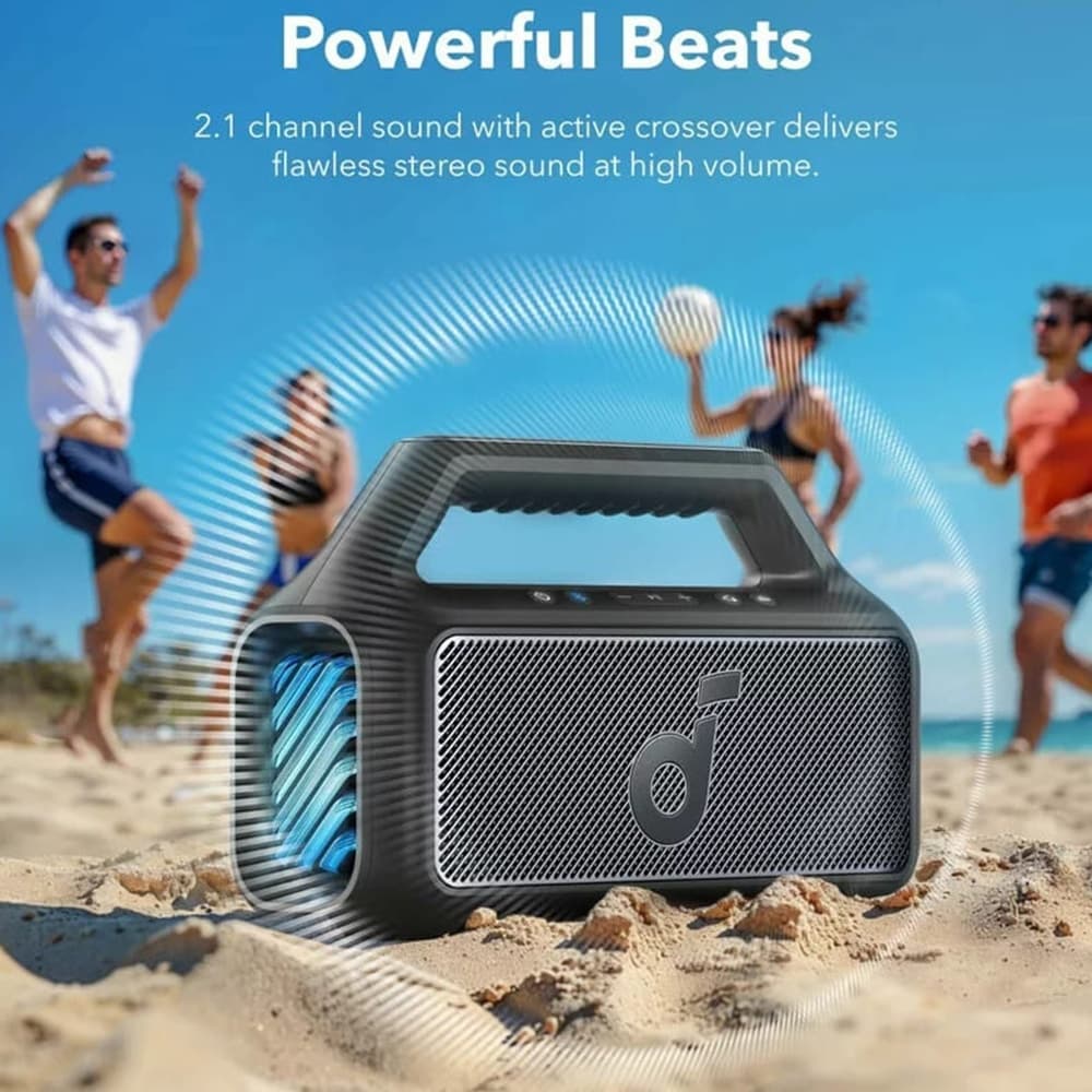 Anker Soundcore Boom 2 (A3138011) - ασπρόμαυρο 6