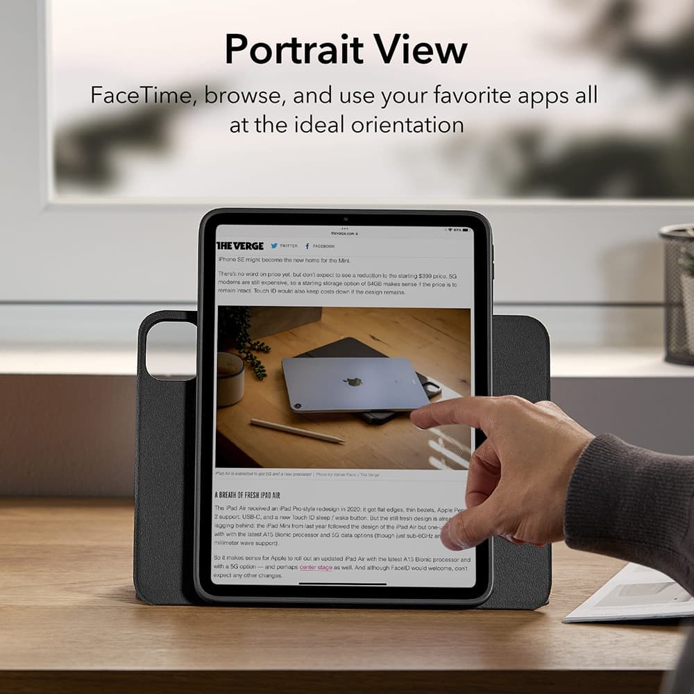 ESR Shift Magnetic θήκη για iPad Pro 13 (2024) - Μπλε 5