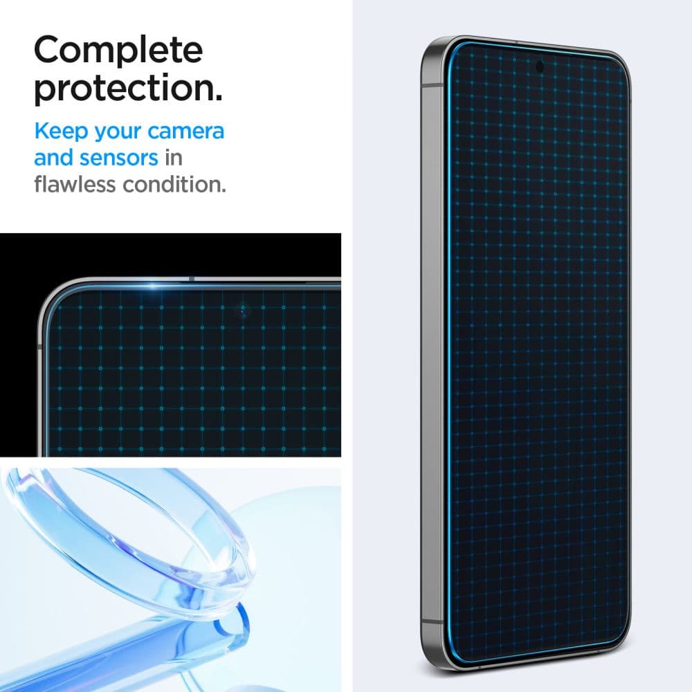 Spigen Glas.TR Sam S24 FE S721 "EZ FIT" 2 τμχ AGL08729 11