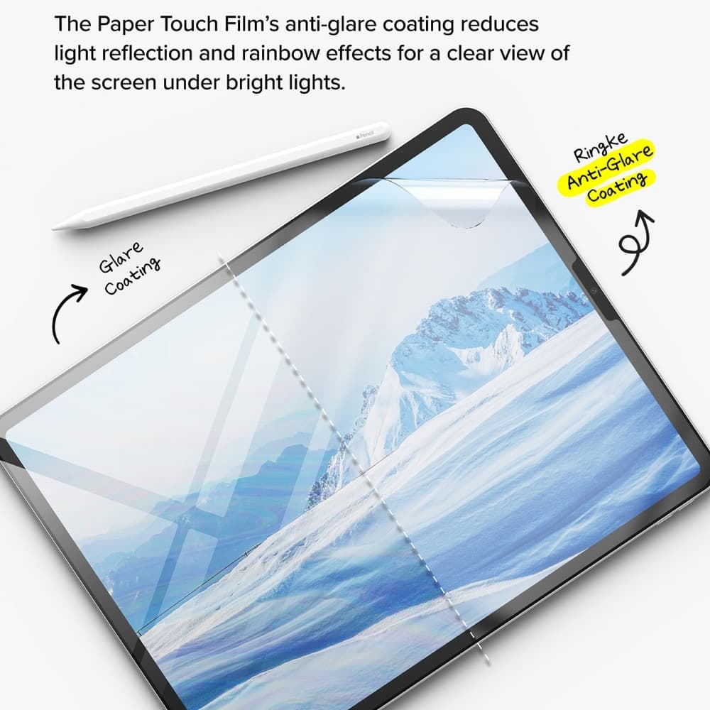 Ringke iPad Pro 11 (2024) - ταινία προστασίας Paper Touch - ματ διάφανο 5