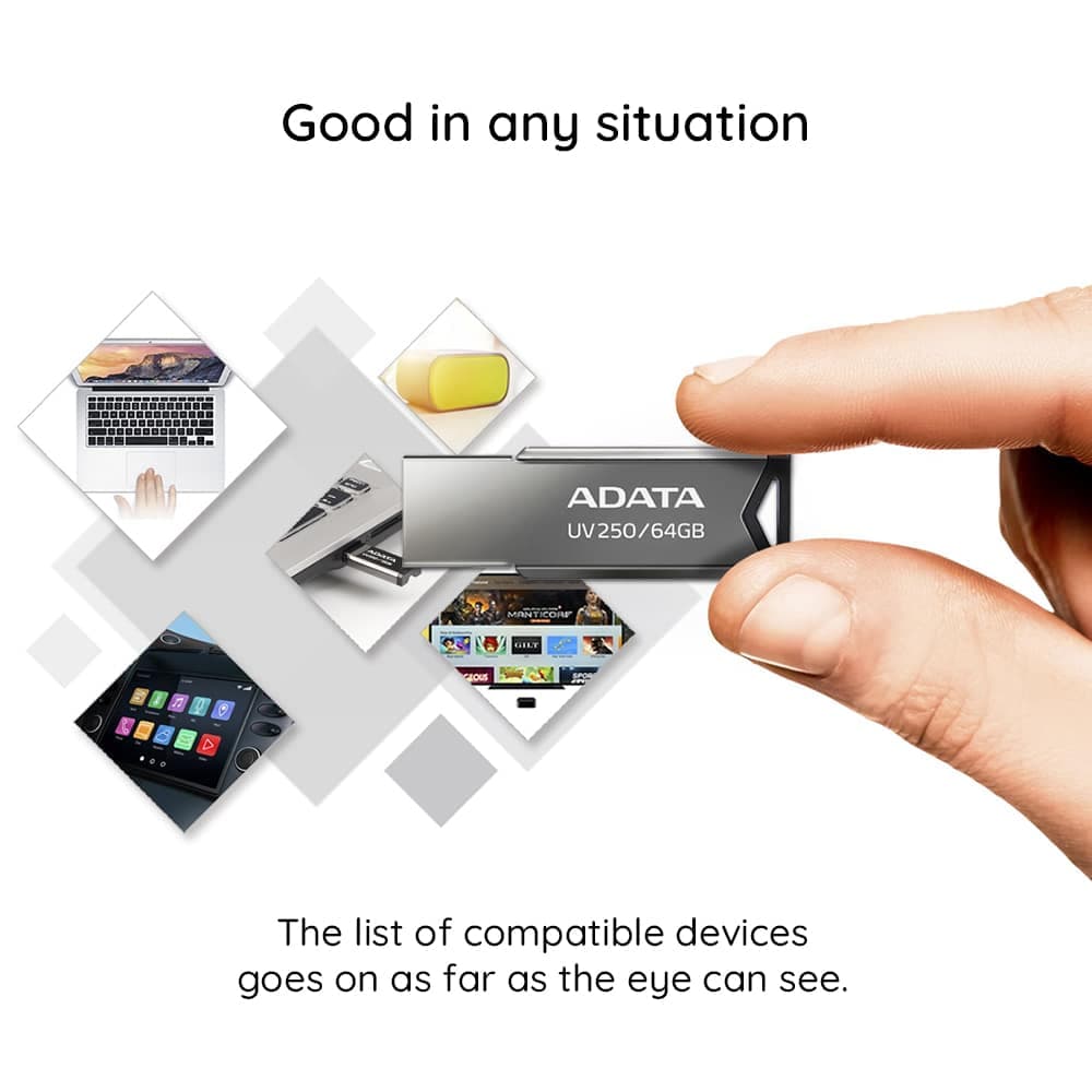 Adata Memory Stick 16GB (AUV250-16G-RBK) - Μαύρο 5