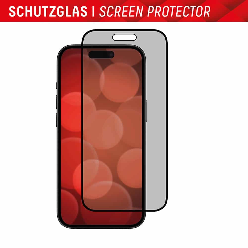 Displex Προστασία Οθόνης για iPhone 16 Plus - Real Glass Privacy Full Cover 6