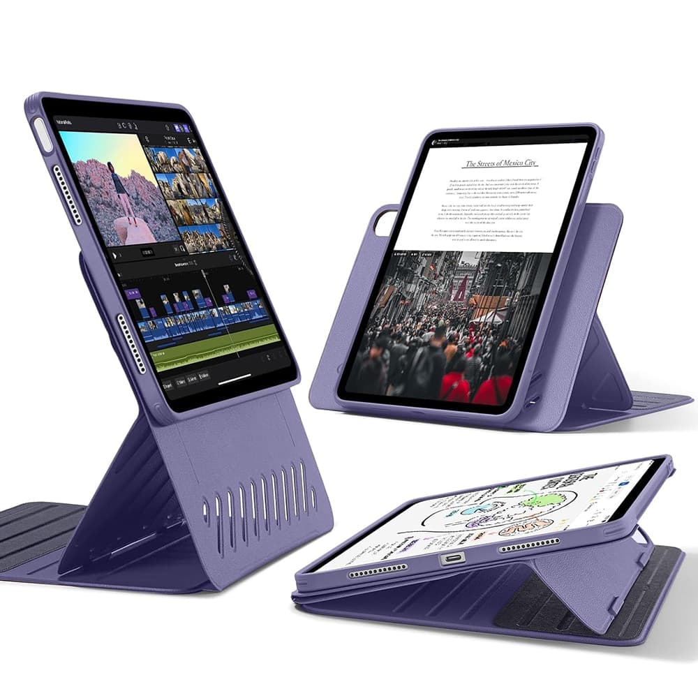 ESR Shift Magnetic θήκη για iPad Air 4 (2020) / Air 5 (2022) / Air 11 (2024) - Μωβ