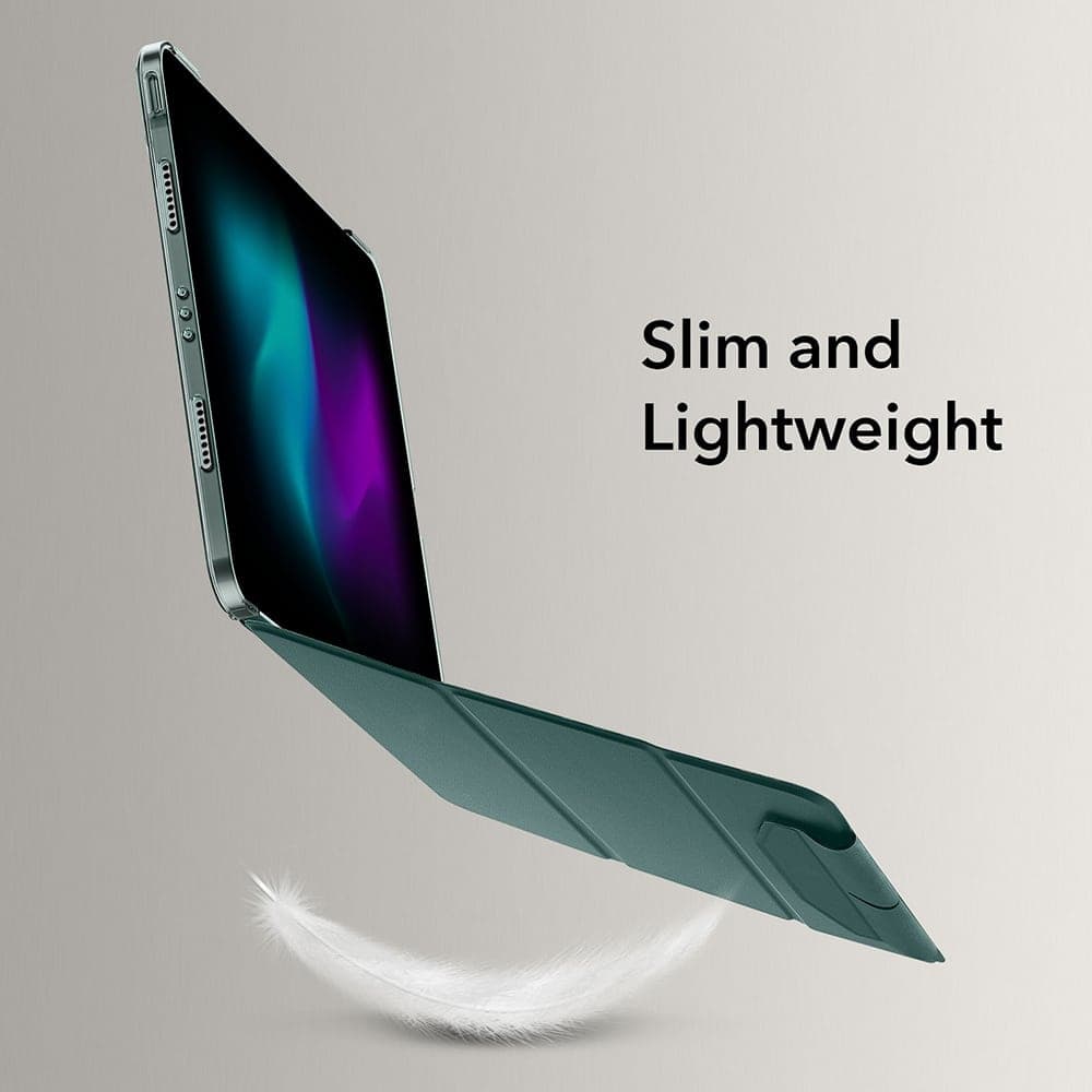 ESR Ascend Trifold θήκη για iPad Pro 13 (2024) - Σκούρο Πράσινο 4