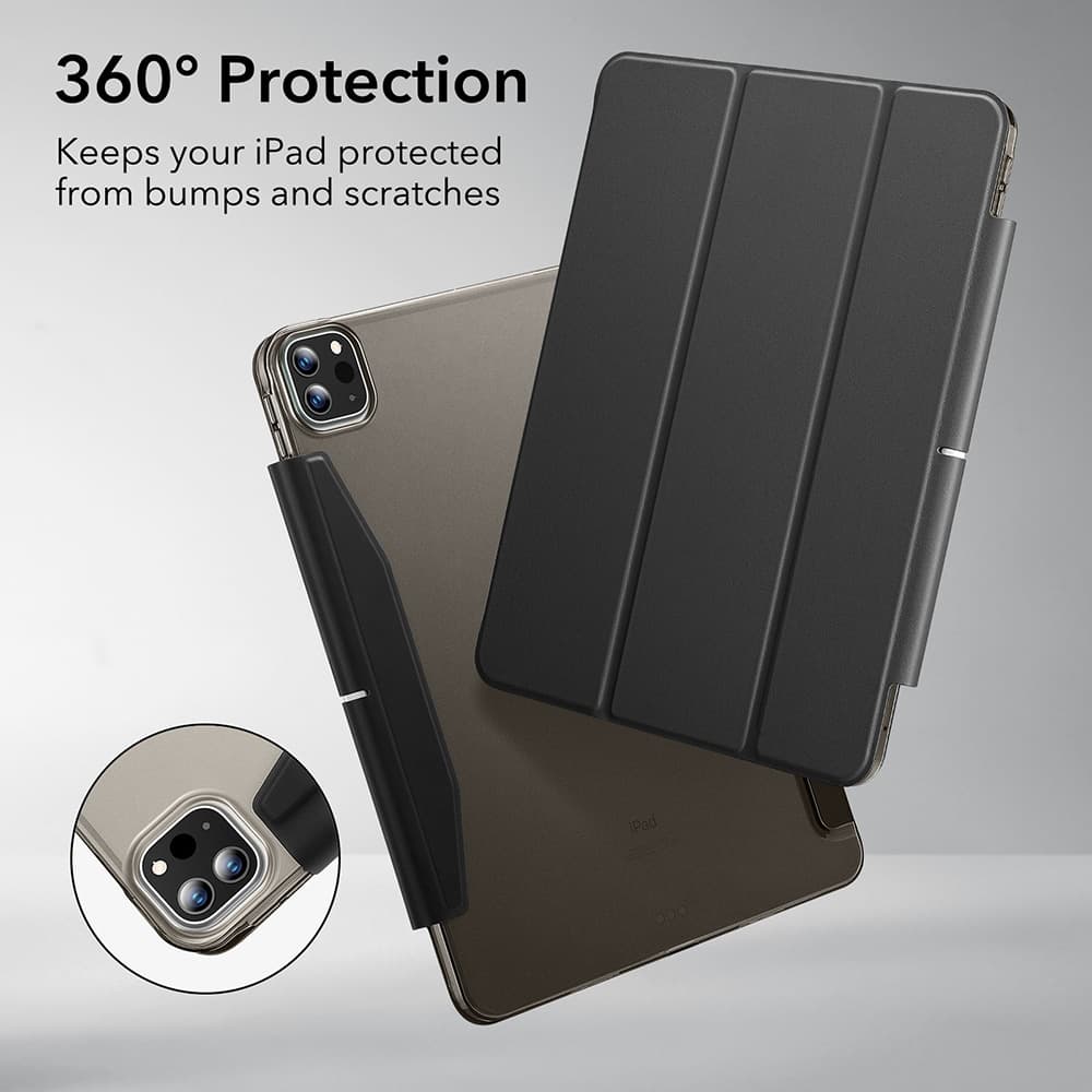 ESR Ascend Trifold θήκη για iPad Pro 13 (2024) - Ματ Μαύρο 2