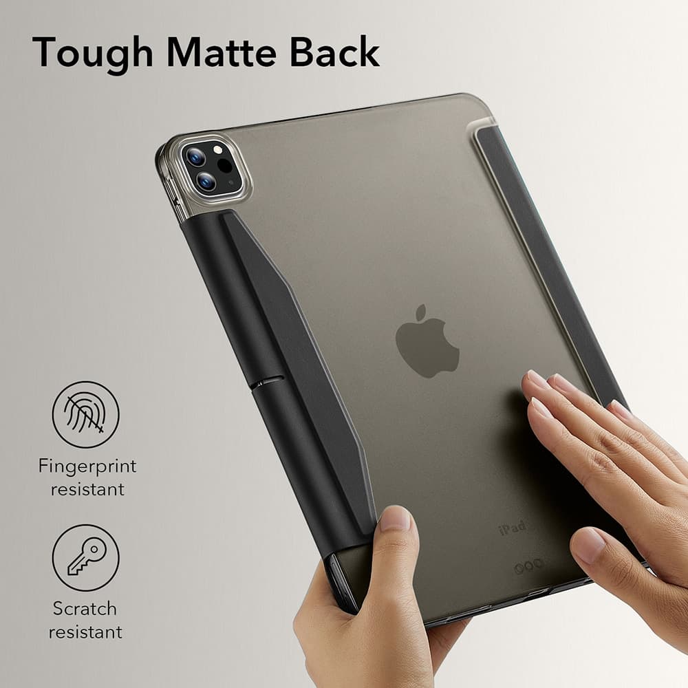 ESR Ascend Trifold θήκη για iPad Pro 13 (2024) - Ματ Μαύρο 3