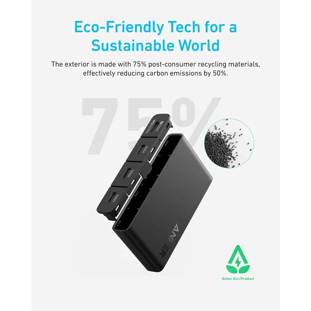 Anker Docking station, 10Gbps, 100W, 4x Type-C - Μαύρο 5