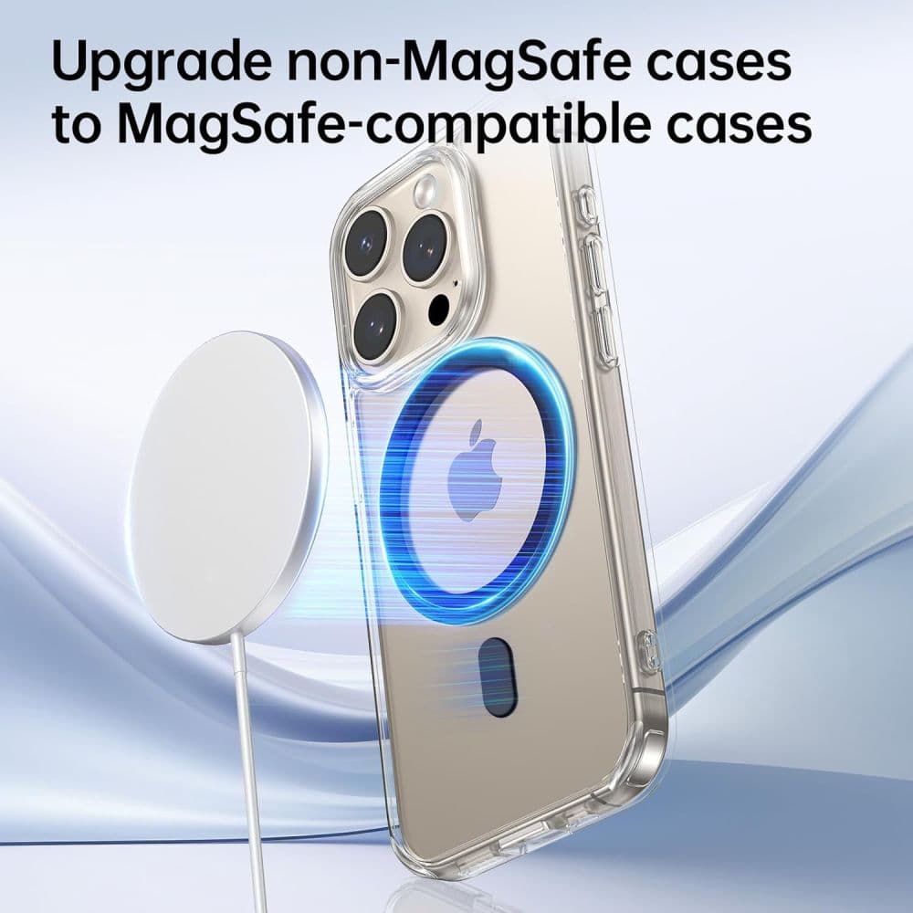 Tech-Protect ΜΜΡ-100 μαγνητικός Magsafe δακτύλιος 2-πακέτο μαύρο & άσπρο 7