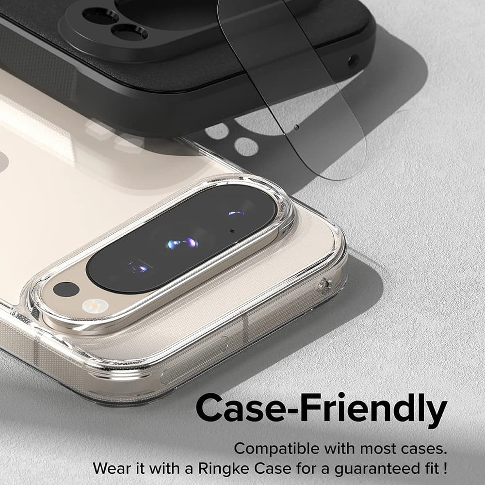 Ringke Camera Cover για Google Pixel 9 Pro - Προστατευτικό γυαλί - Διαφανές 3