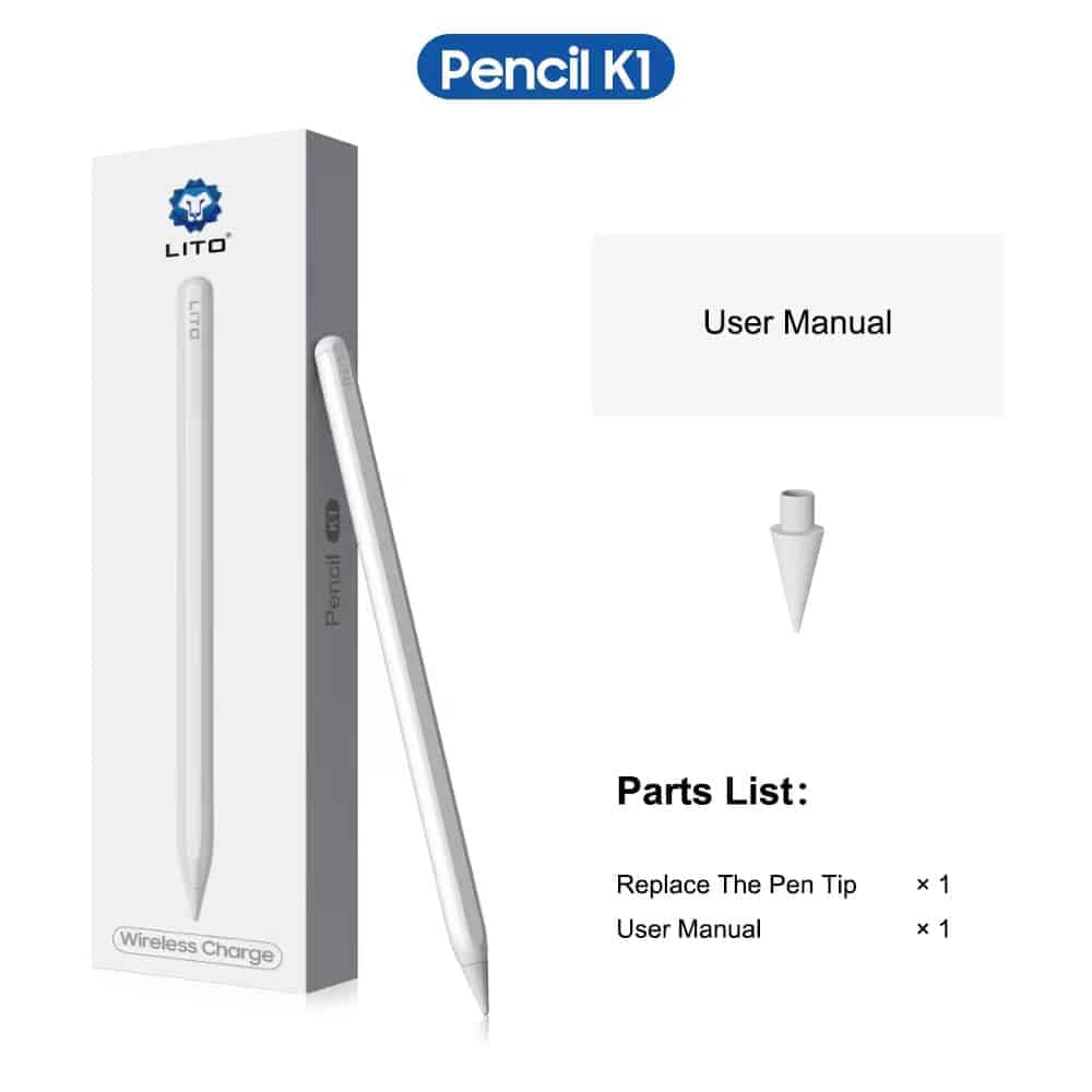 Lito Stylus pen για iPad, Palm Rejection, 90mAh - Λευκό 13