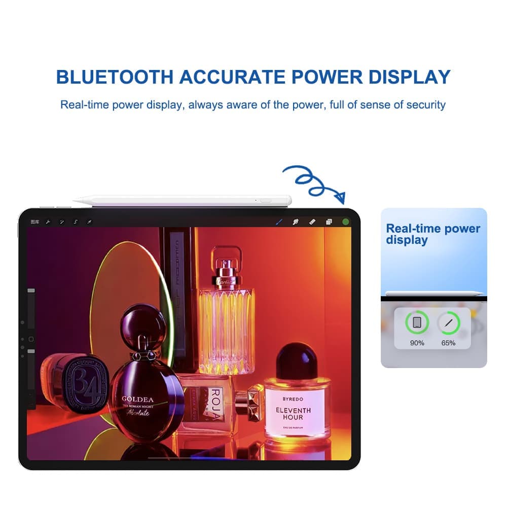 Lito Stylus pen για iPad, Palm Rejection, 90mAh - Λευκό 6