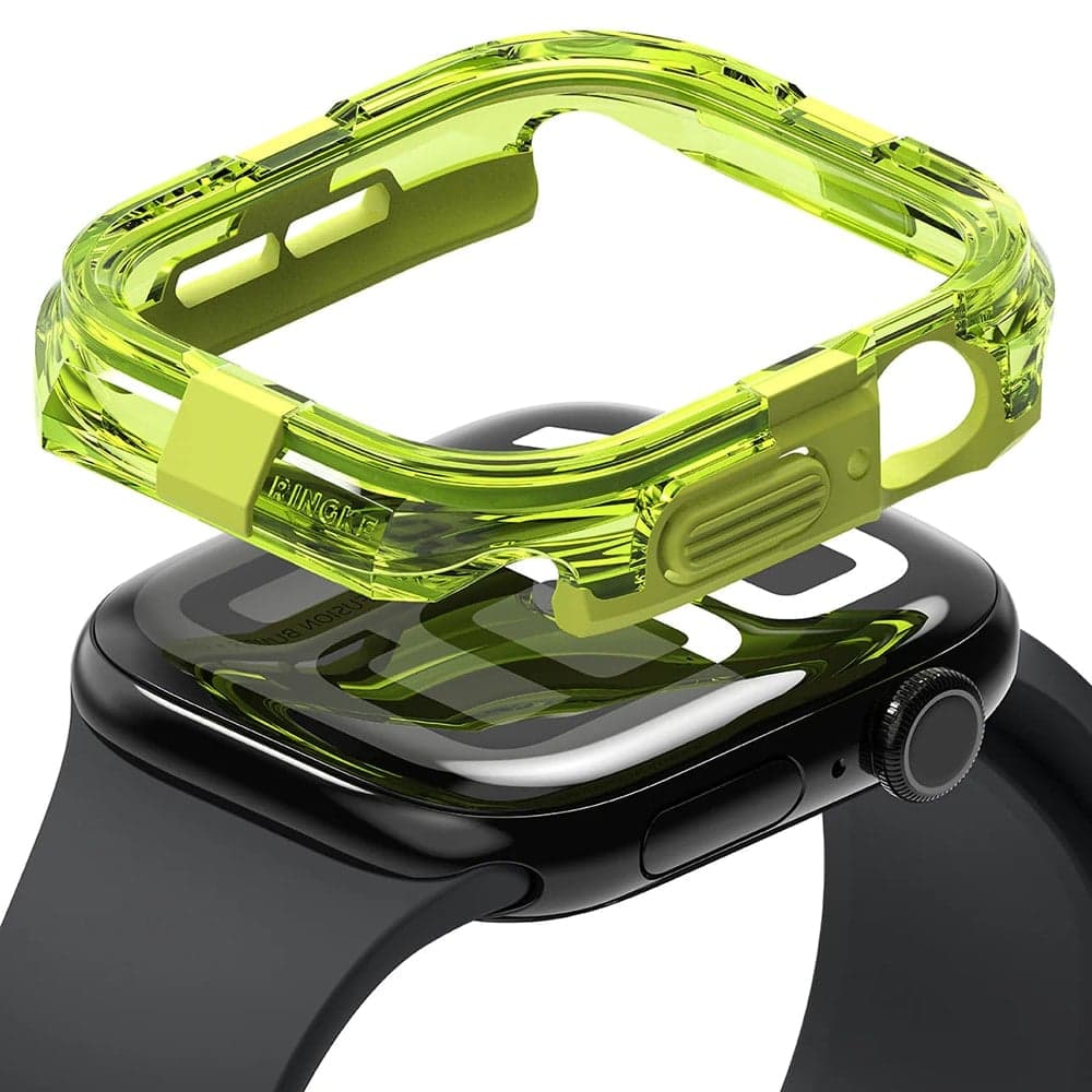 Ringke Fusion Bumper θήκη για Apple Watch 10 42mm - Νεονί πράσινο