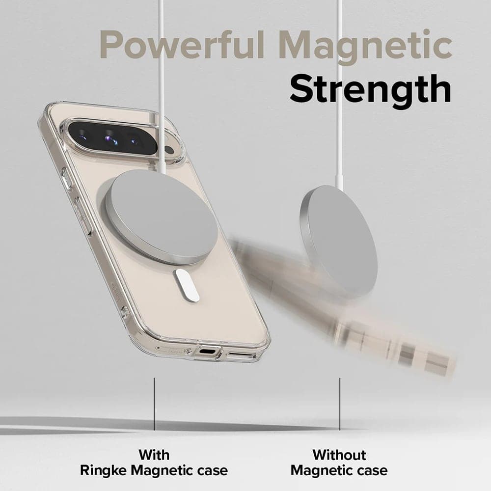 Ringke Silicone Magnetic MagSafe - Google Pixel 9 Pro XL - Διάφανο 4