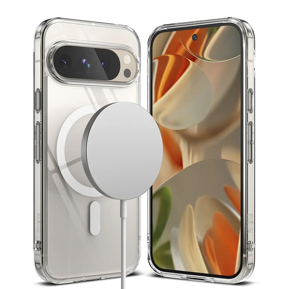 Ringke Silicone Magnetic MagSafe - Google Pixel 9 Pro XL - Διάφανο