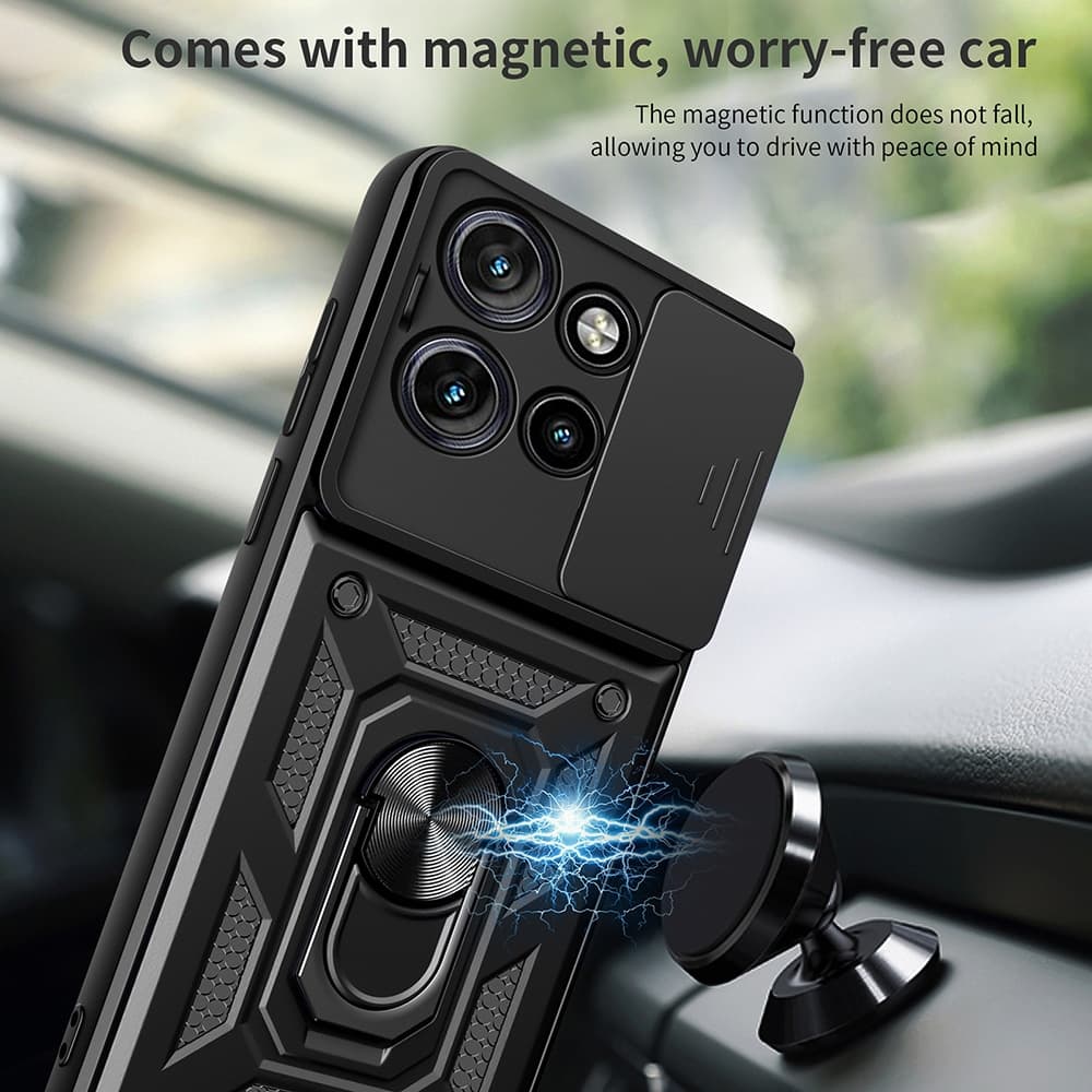 Techsuit CamShield Series - θήκη για Motorola Edge 50 Neo / 60 ThinkPhone 25 - Μαύρο 5