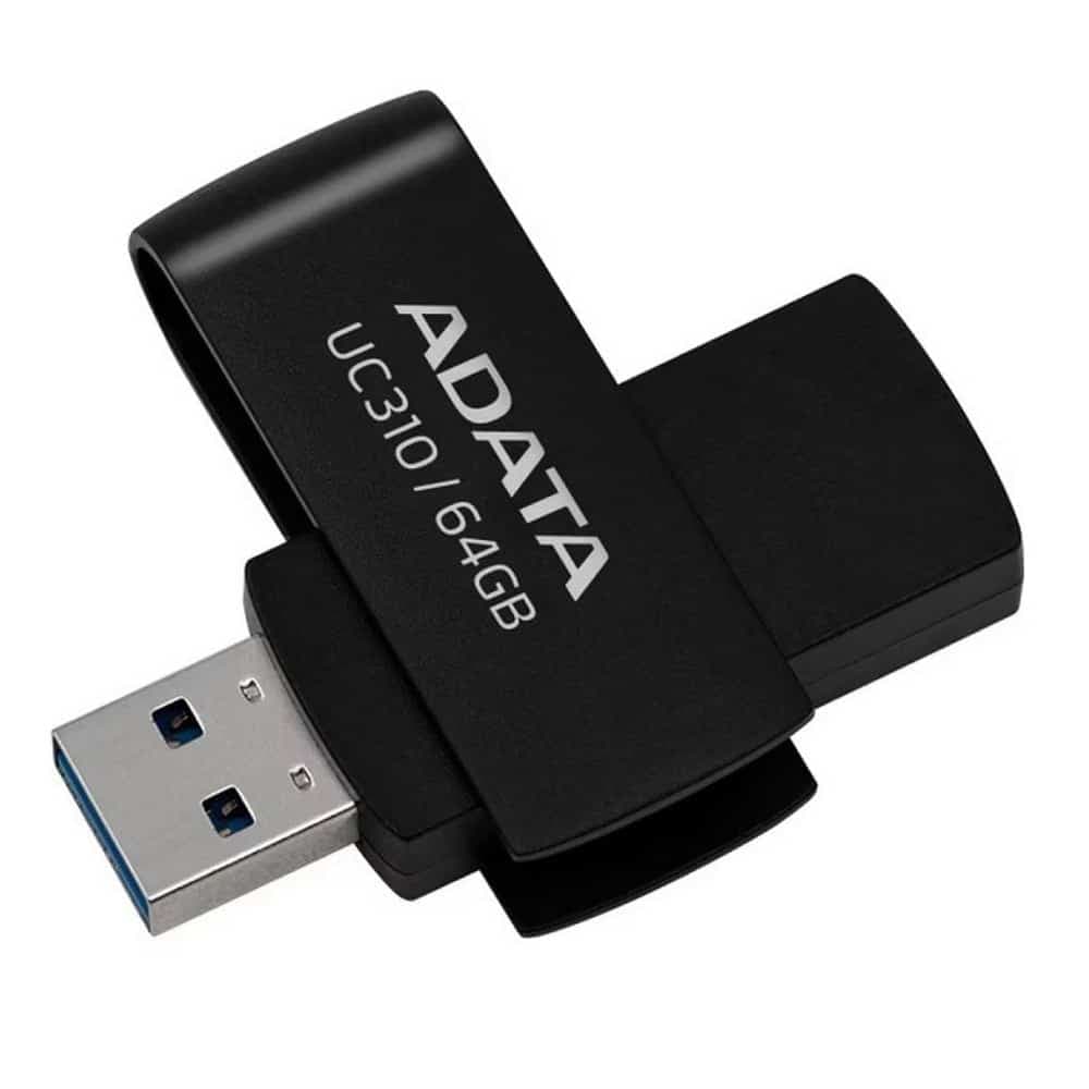 Adata Memory Stick 64GB, USB 3.2 - Μαύρο 4