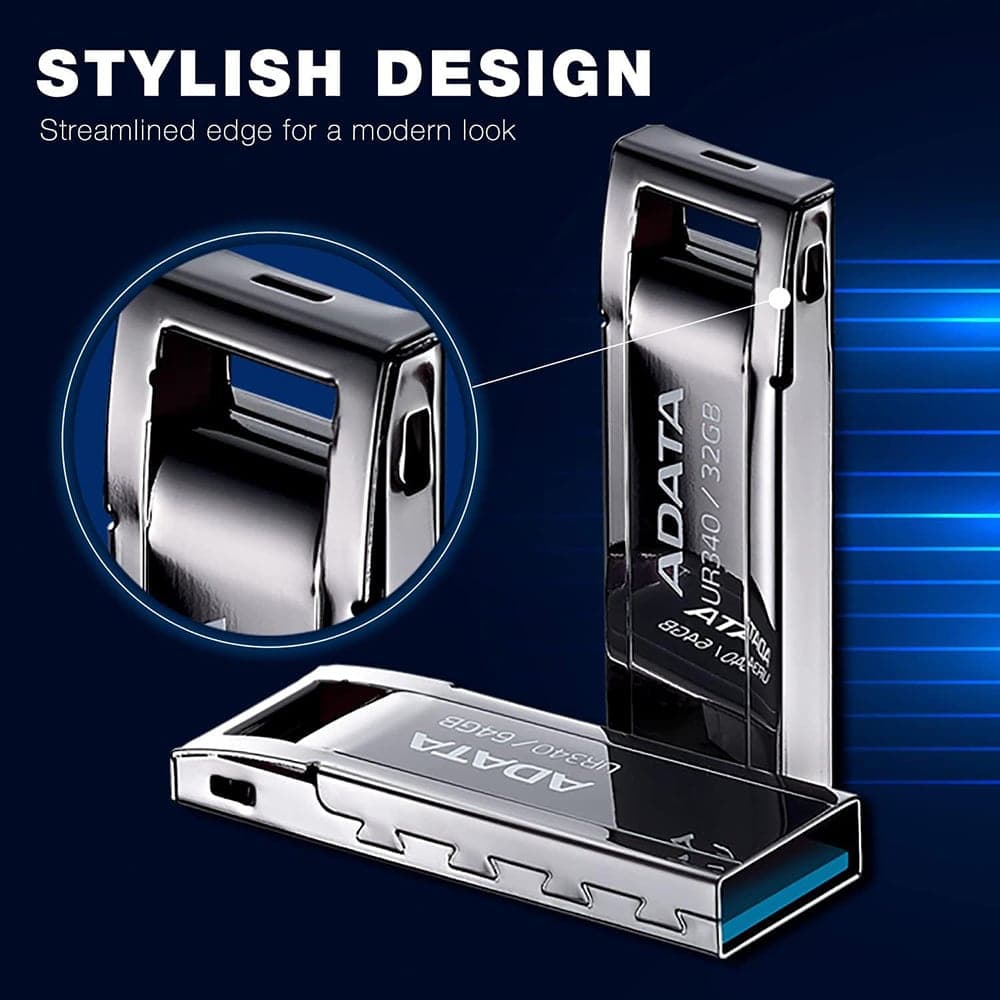 Adata Memory Stick 128GB - Μεταλλικό Μαύρο 6