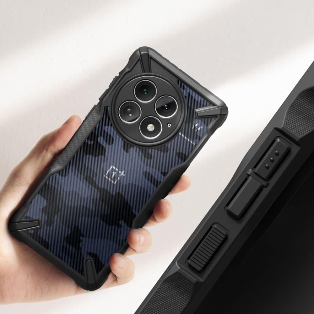 Ringke Fusion X - θήκη για Oneplus 13 - Μαύρο 4