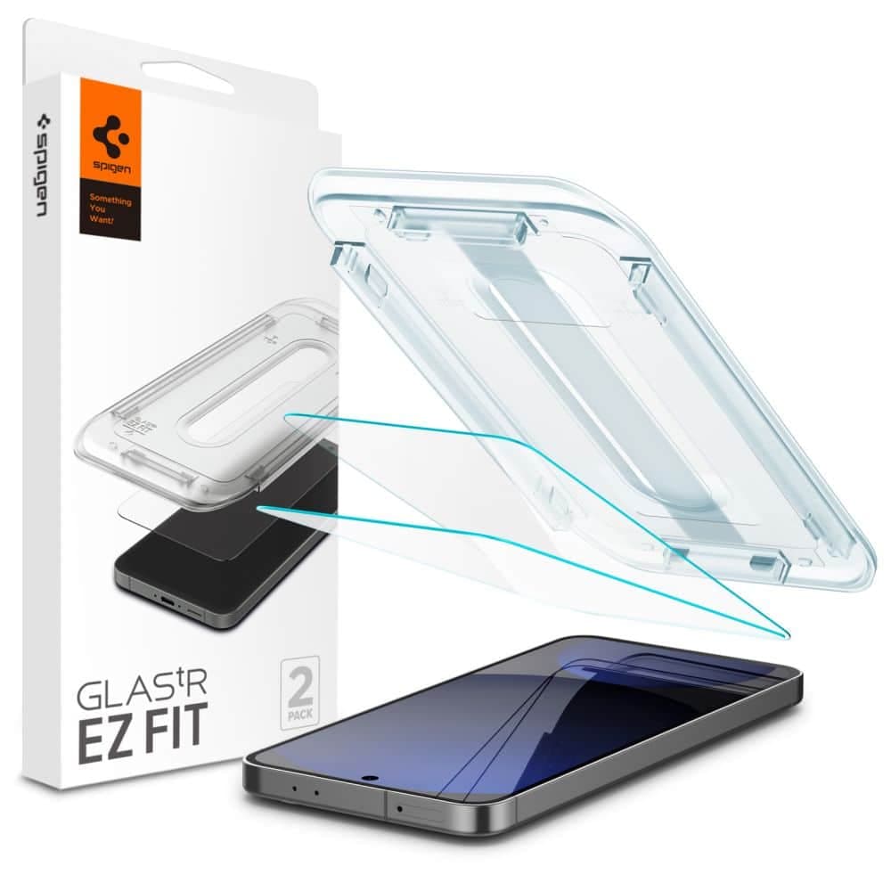 Spigen Glas.TR Sam S24 FE S721 "EZ FIT" 2 τμχ AGL08729
