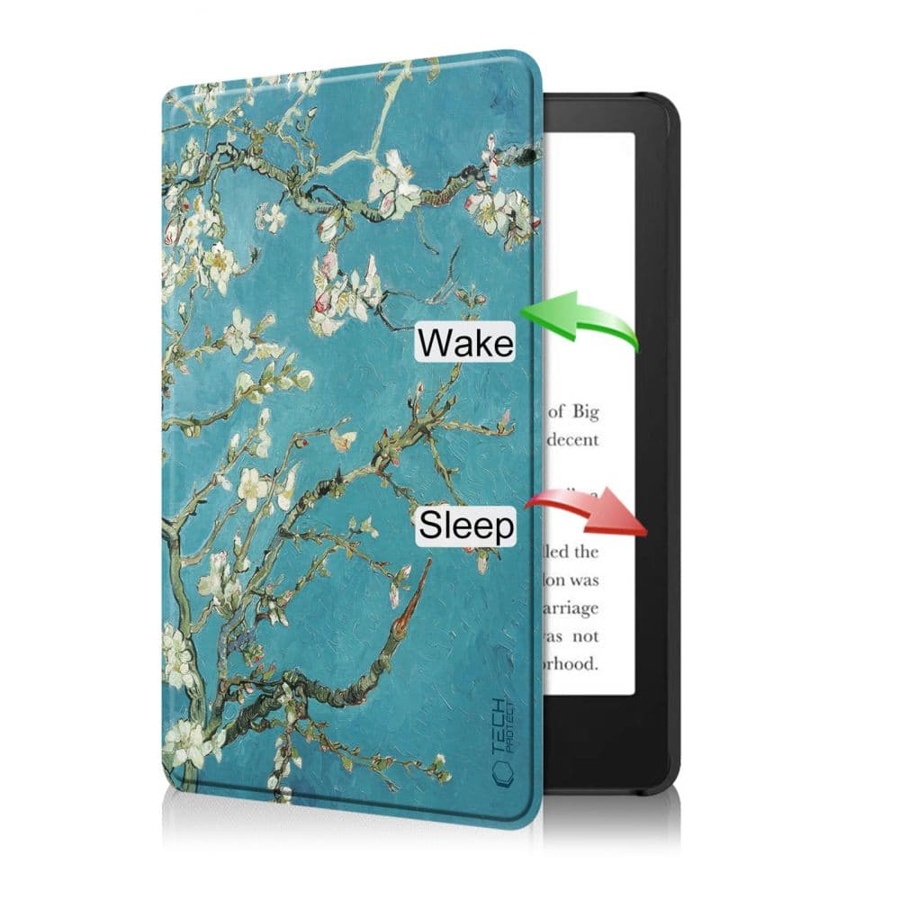 Tech-Protect Smartcase Kindle Paperwhite VI / 6 / Colorsoft / Signature Edition Σακούρα 2