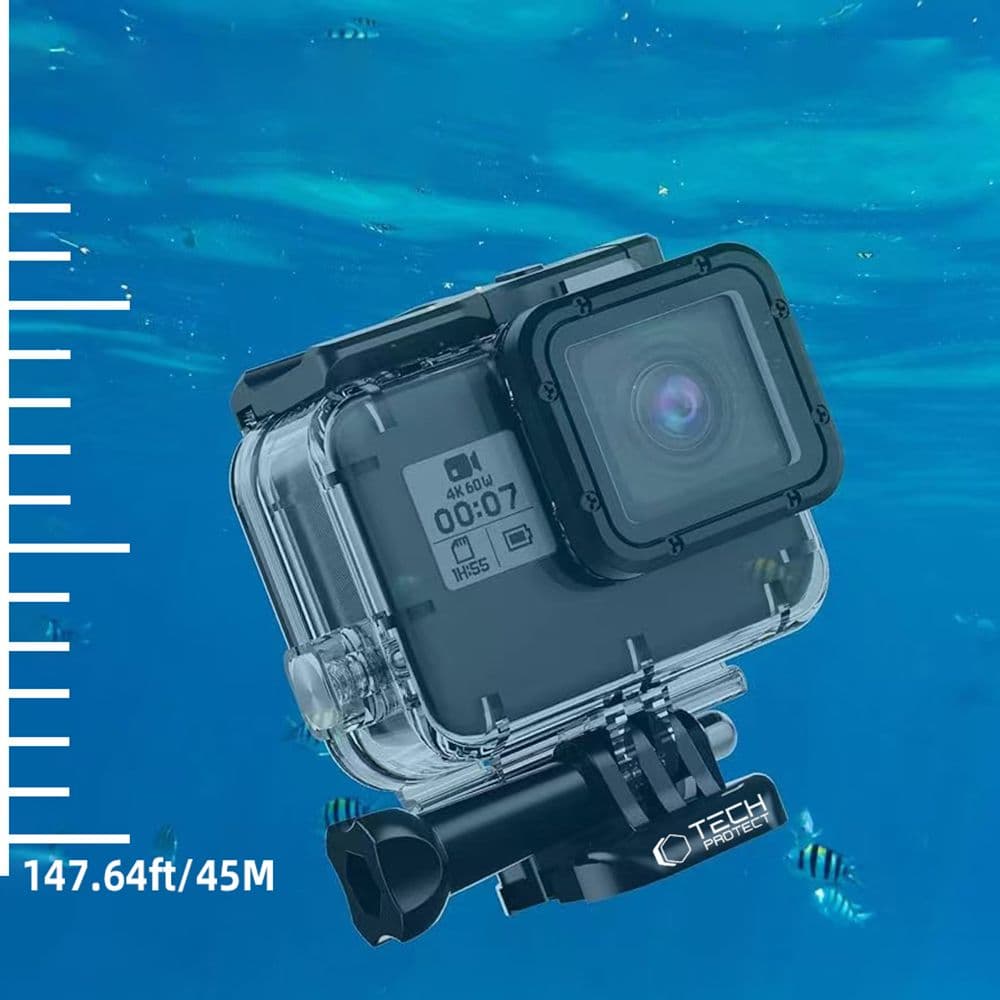 Tech-Protect αδιάβροχη θήκη GoPro Hero 5 / 6 / 7 διαφανής 3