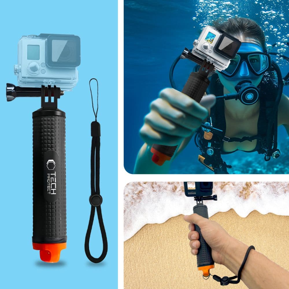 Tech-Protect GA100 Float Hand Grip GoPro / DJI μαύρο 3