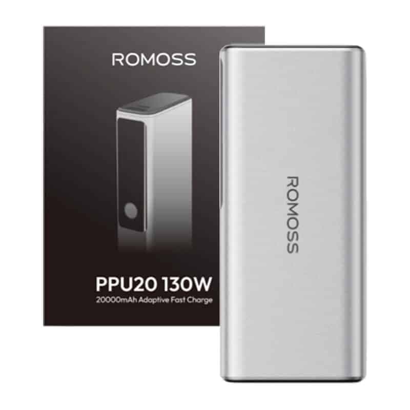 Romoss PPU20 20000mAh 130W Powebank (ασημί) 2