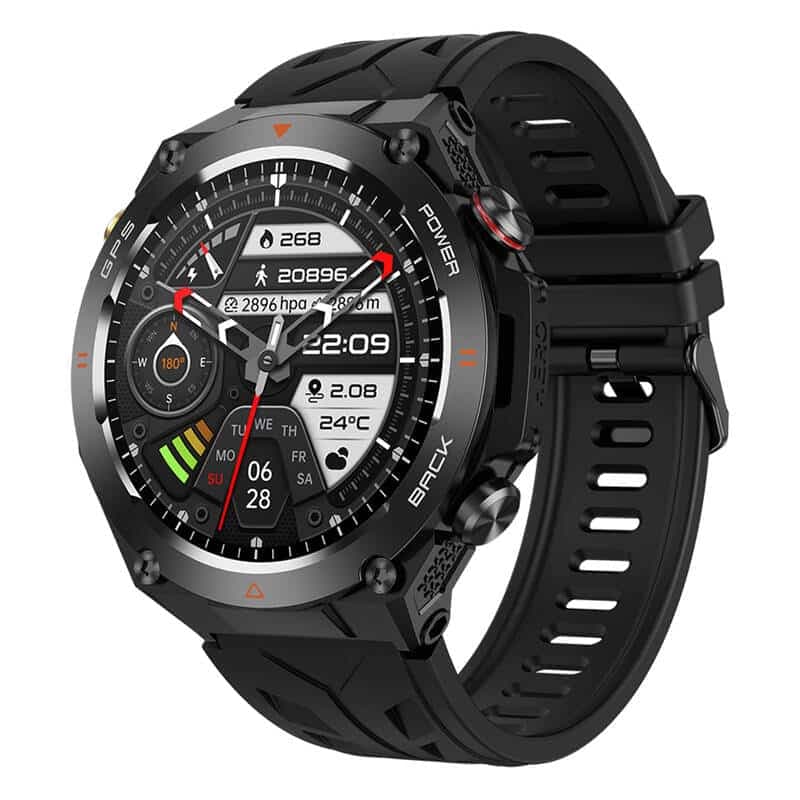 Colmi V75 smartwatch (μαύρο) 2