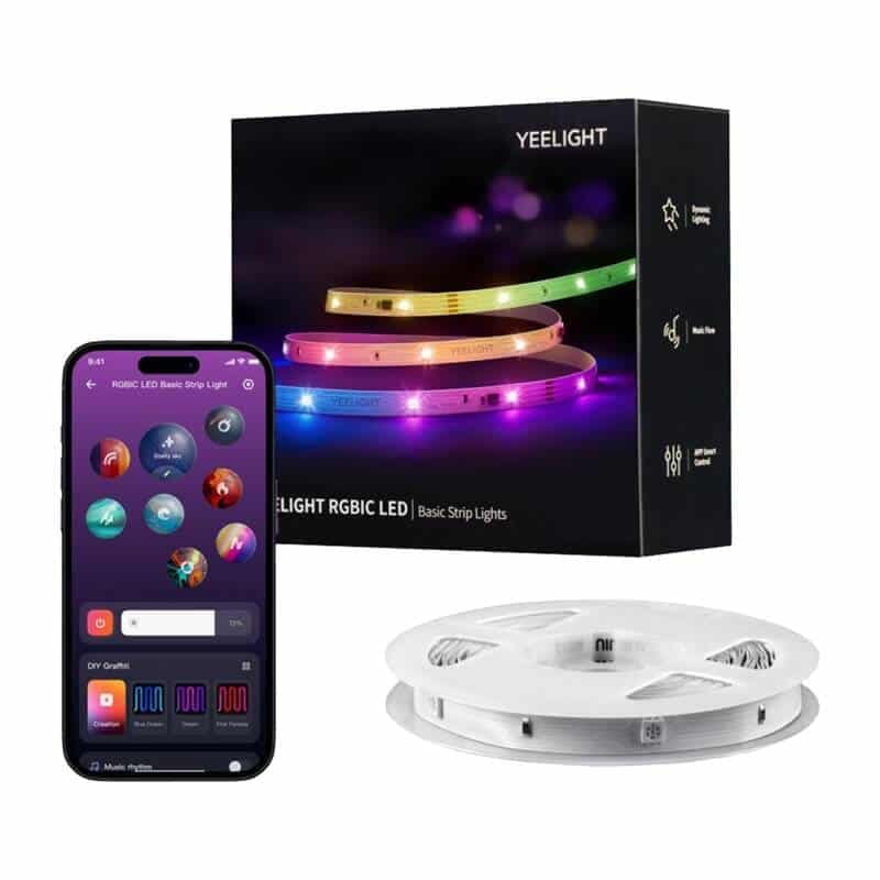 Yeelight LED RGBIC λωρίδα φωτός 6m 4