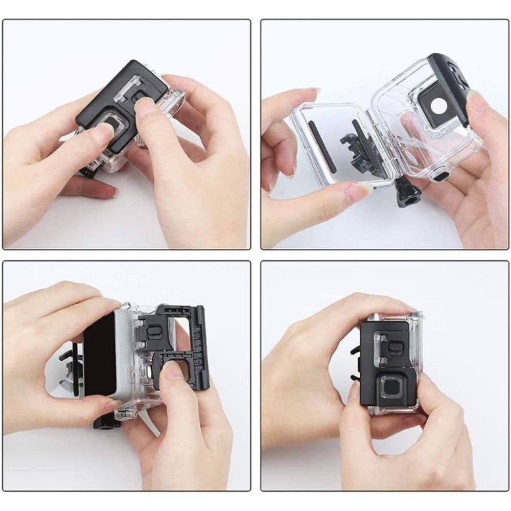 Tech-Protect αδιάβροχη θήκη GoPro Hero 5 / 6 / 7 διαφανής 5