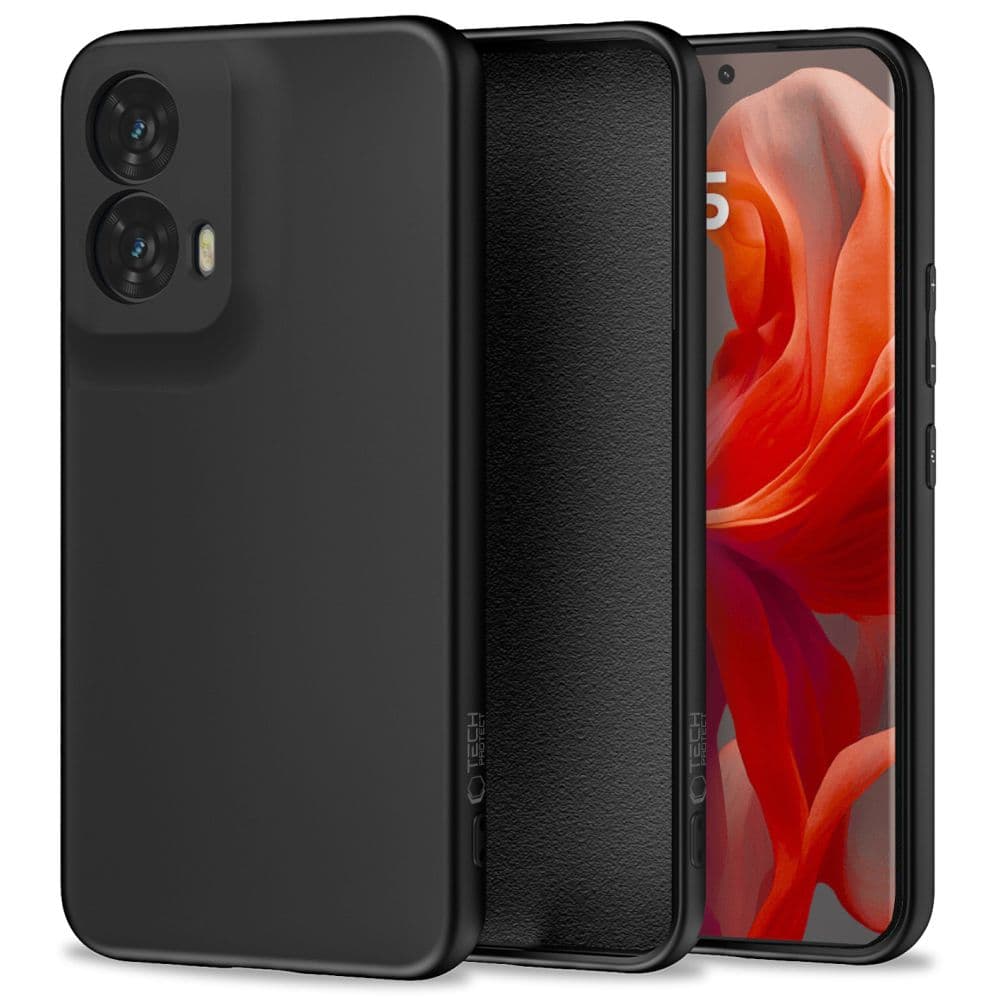 TECH-PROTECT Icon - θήκη για Motorola Moto G85 - Μαύρο
