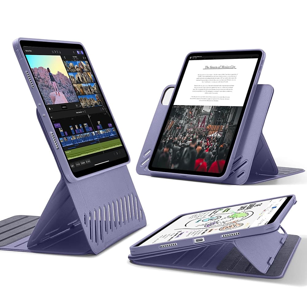 ESR Shift Magnetic θήκη για iPad Pro 11 (2024) - Μωβ