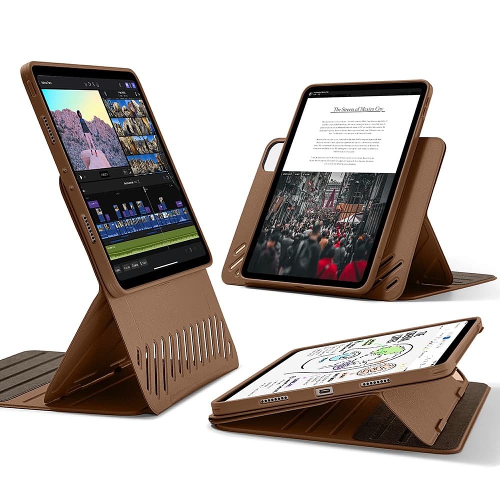 ESR Shift Magnetic θήκη για iPad Pro 11 (2024) - καφέ