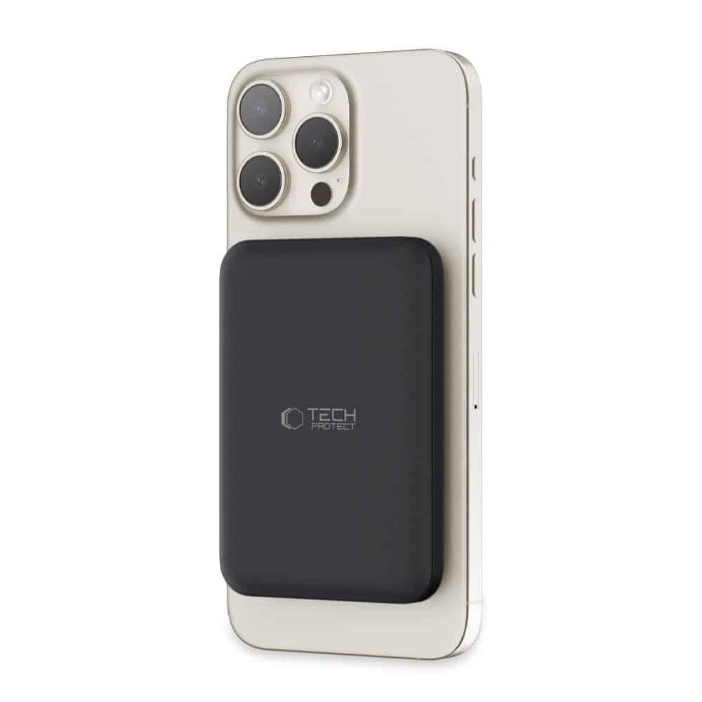 Tech-Protect PB10 Lifemag Magsafe power bank 5000mah μαύρο 2